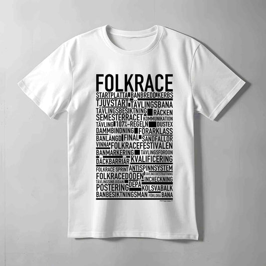 Folkrace Text T-shirt