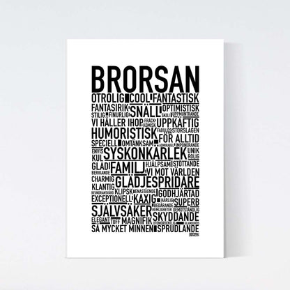 Brorsan 2024 Text Poster