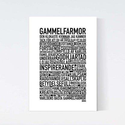 Gammelfarmor 2024 Text Poster