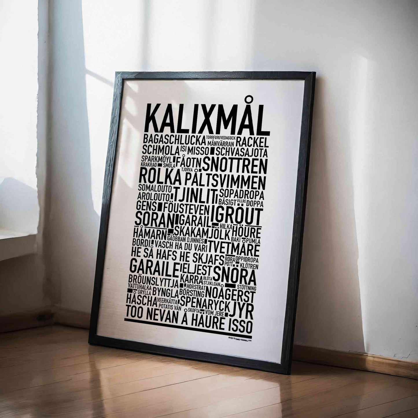 Kalixmål Dialekt Text Poster