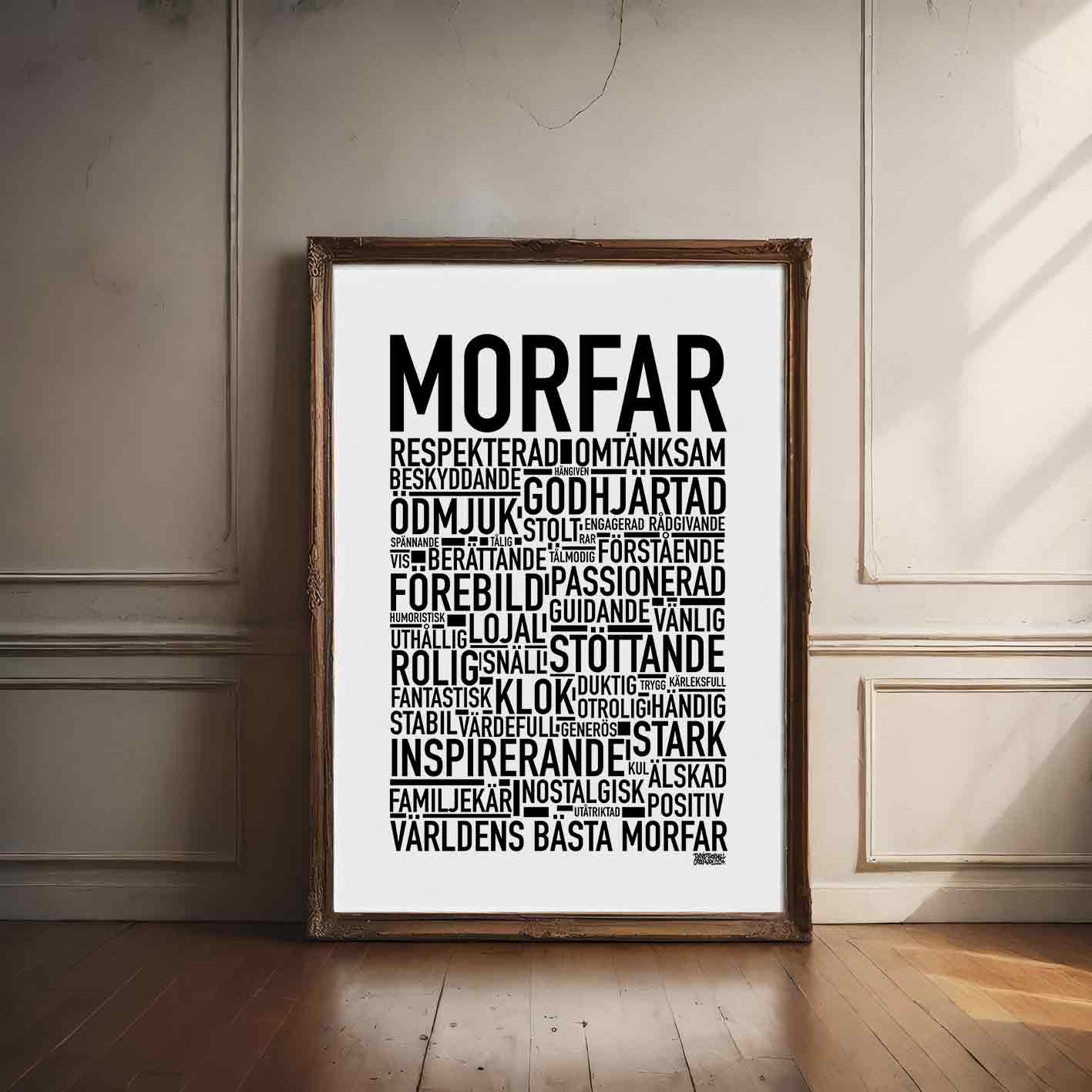 Morfar 2024 Text Poster