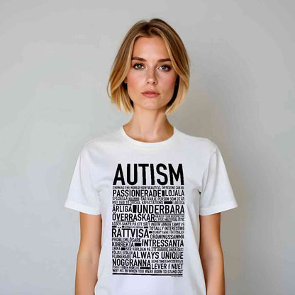 Autism Text T-shirt