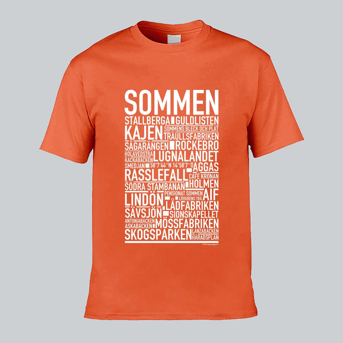 Sommen Text T-Shirt