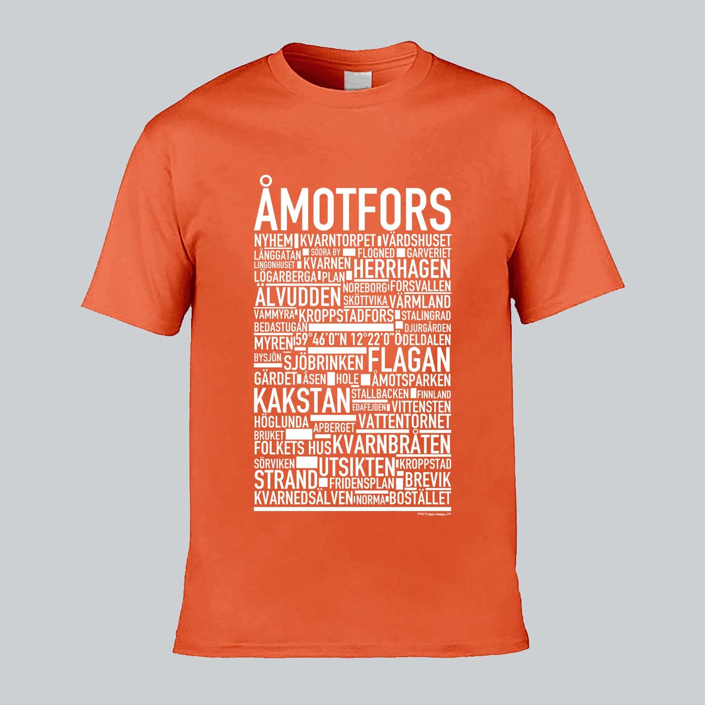 Åmotfors Text T-Shirt