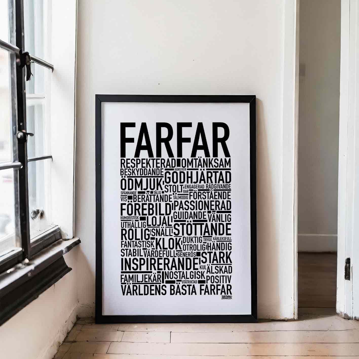 Farfar 2024 Text Poster