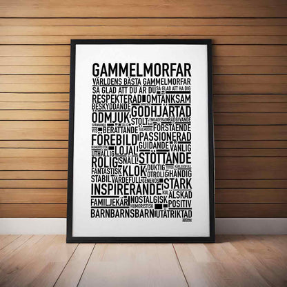 Gammelmorfar 2024 Text Poster