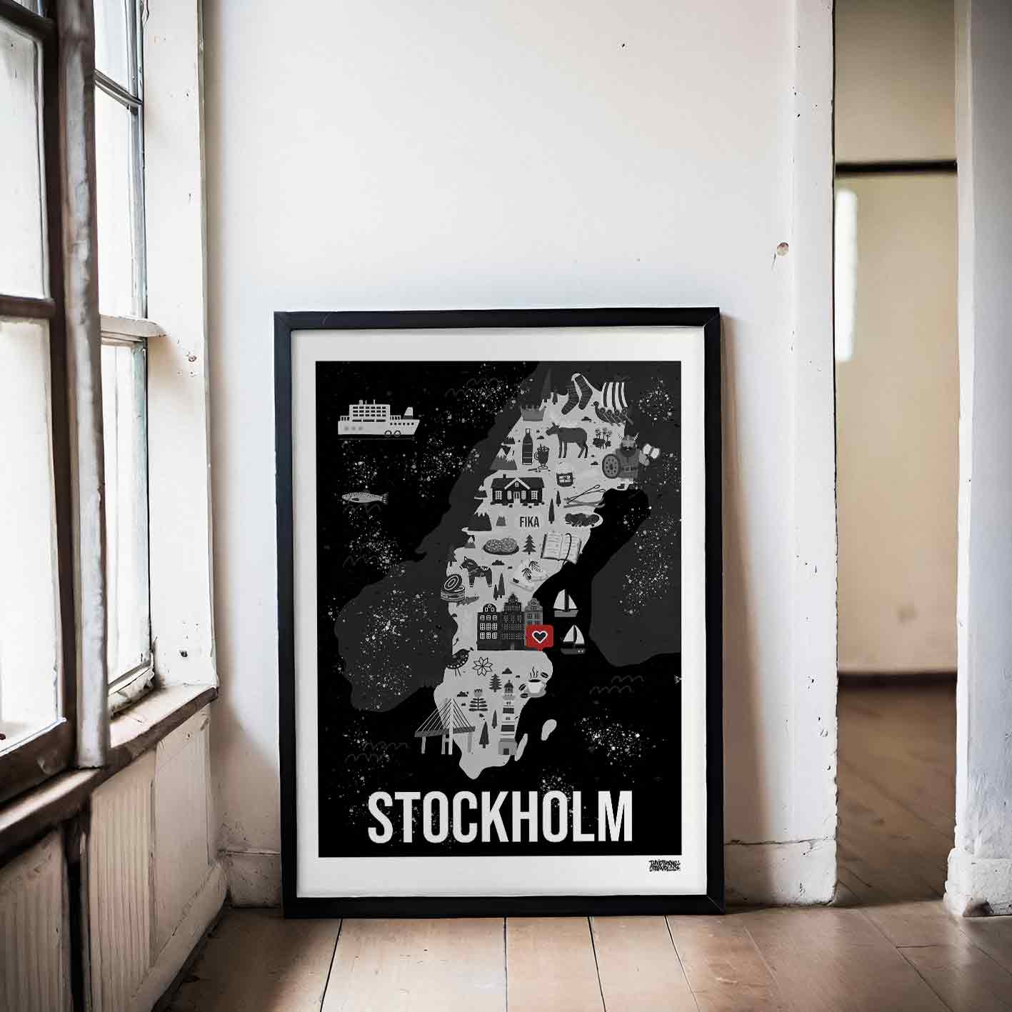 Stockholm Sweden Poster