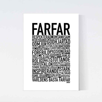 Farfar 2024 Text Poster