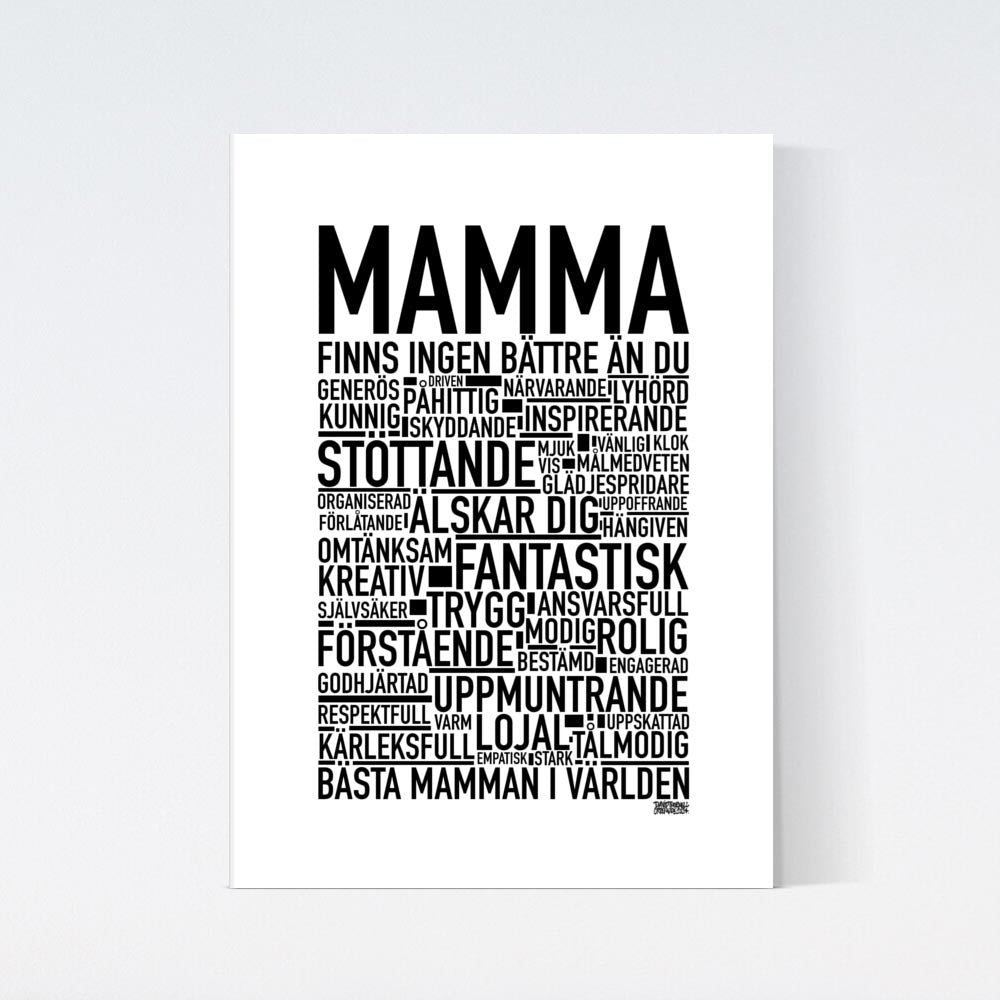 Mamma 2024 Text Poster