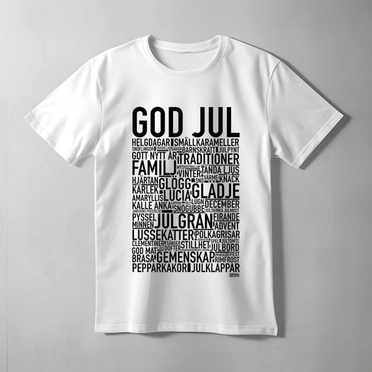 God Jul Text T-shirt