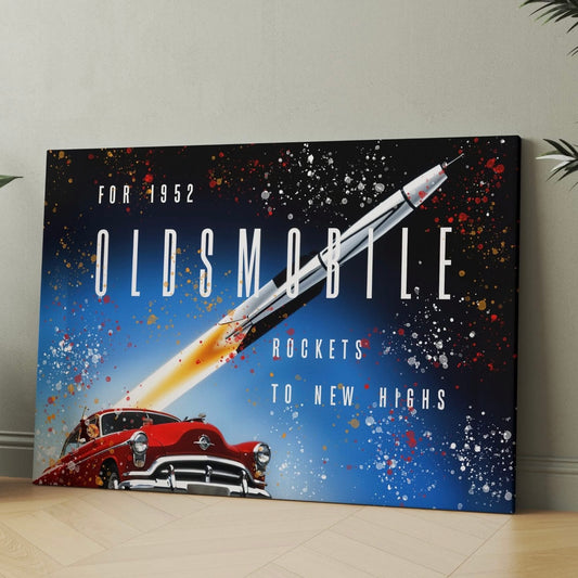 Oldsmobile Car Canvas