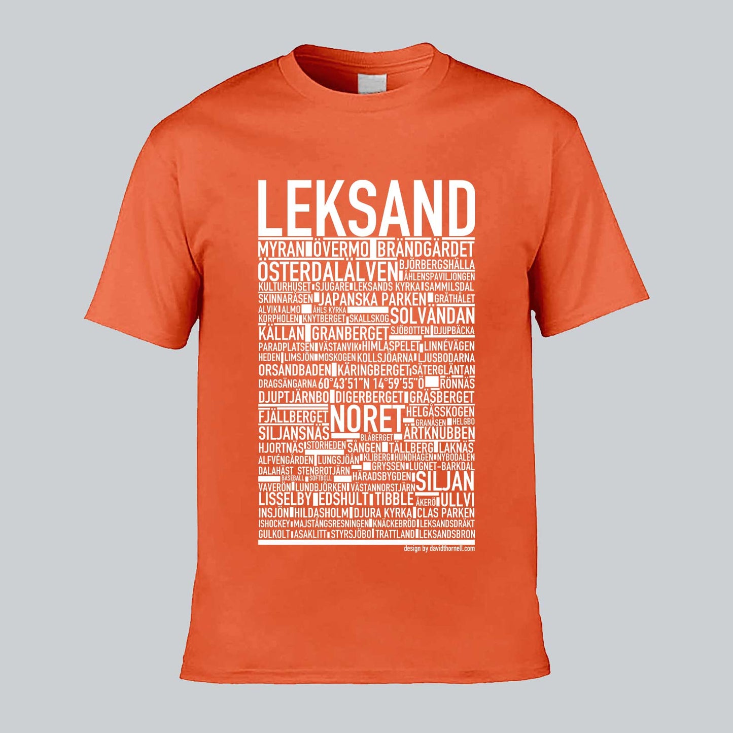Leksand Text T-Shirt