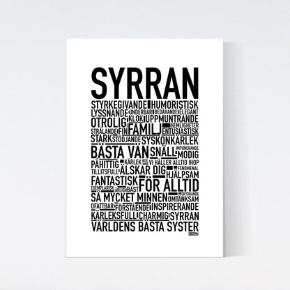 Syrran 2024 Text Poster