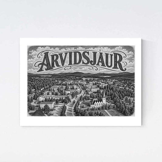 Arvidsjaur Nostalgi Poster