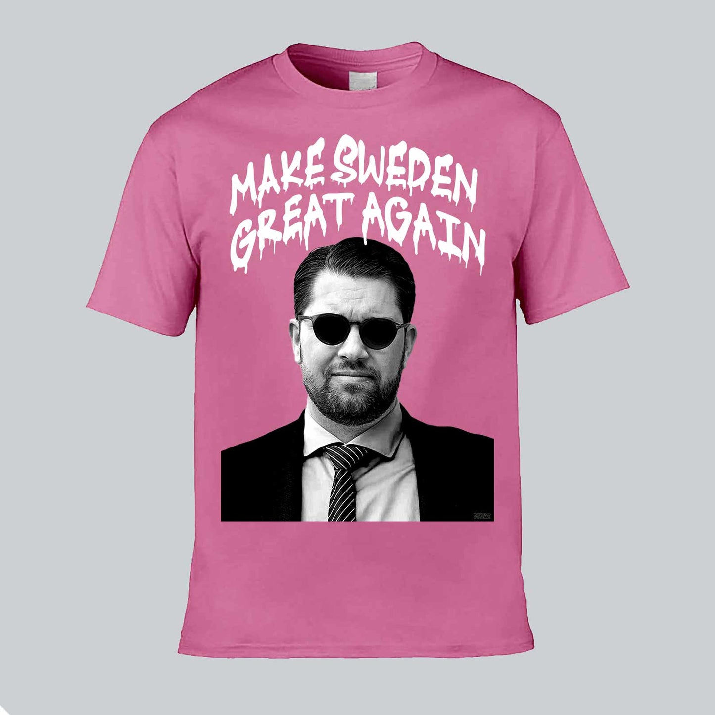 Make Sweden Great Again Text T-shirt
