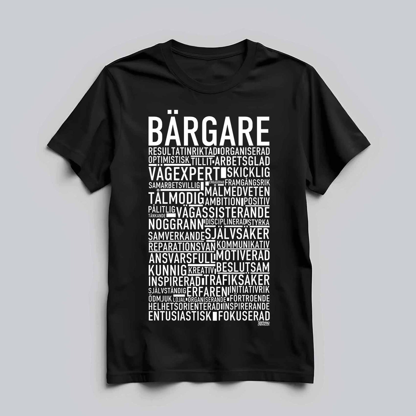 Bärgare Text T-shirt