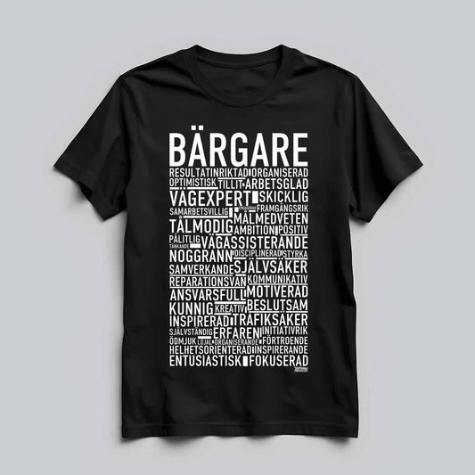 Bärgare Text T-shirt