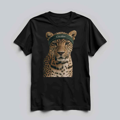 Leopard Sweatband T-shirt