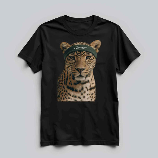 Leopard Sweatband T-shirt