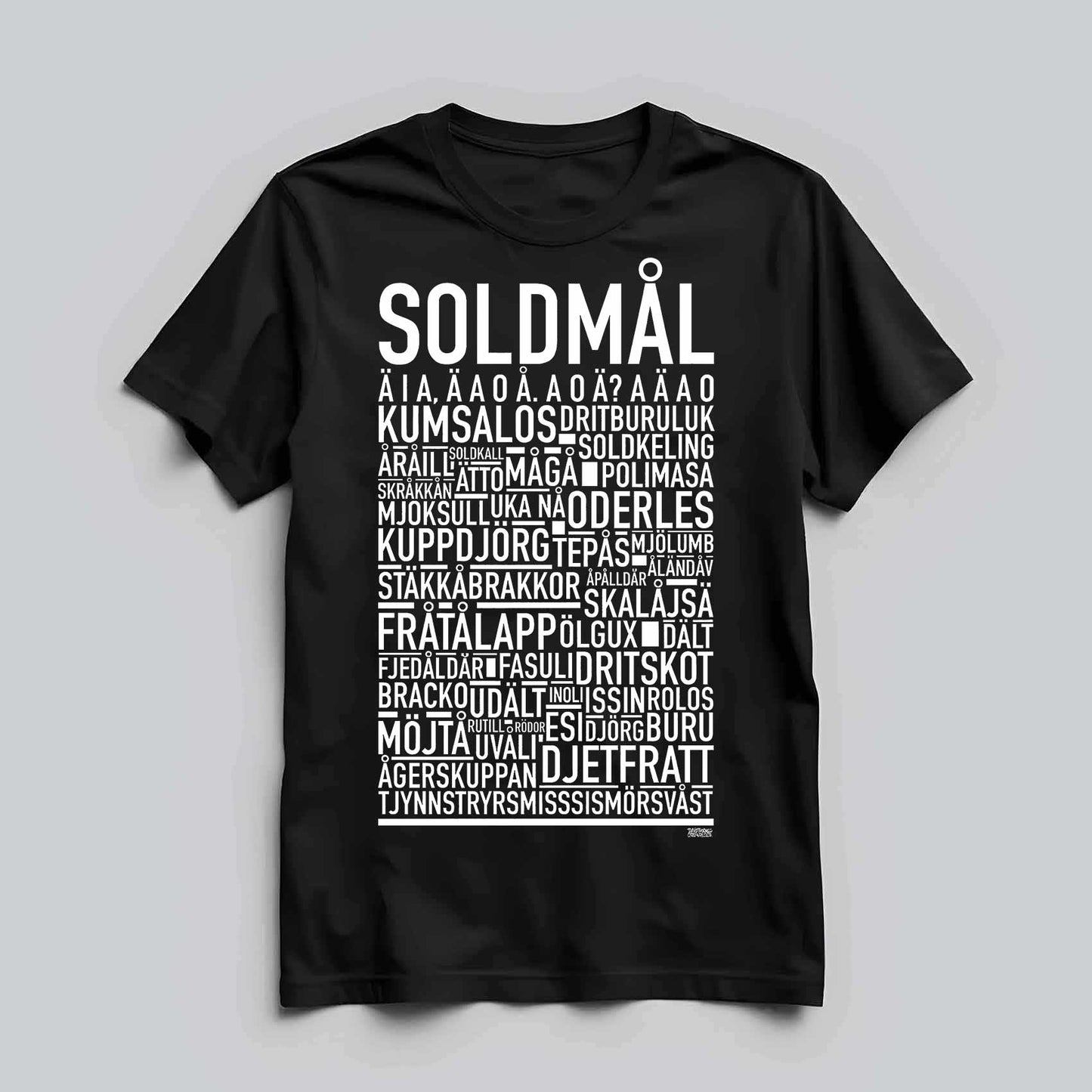 Soldmål Dialekt T-shirt