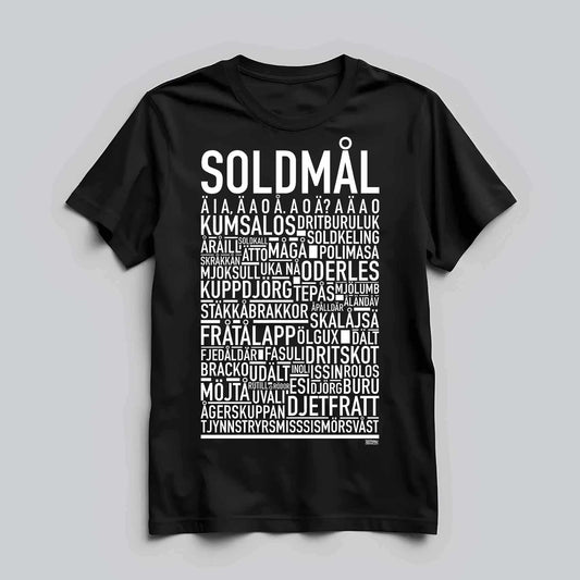Soldmål Dialekt T-shirt