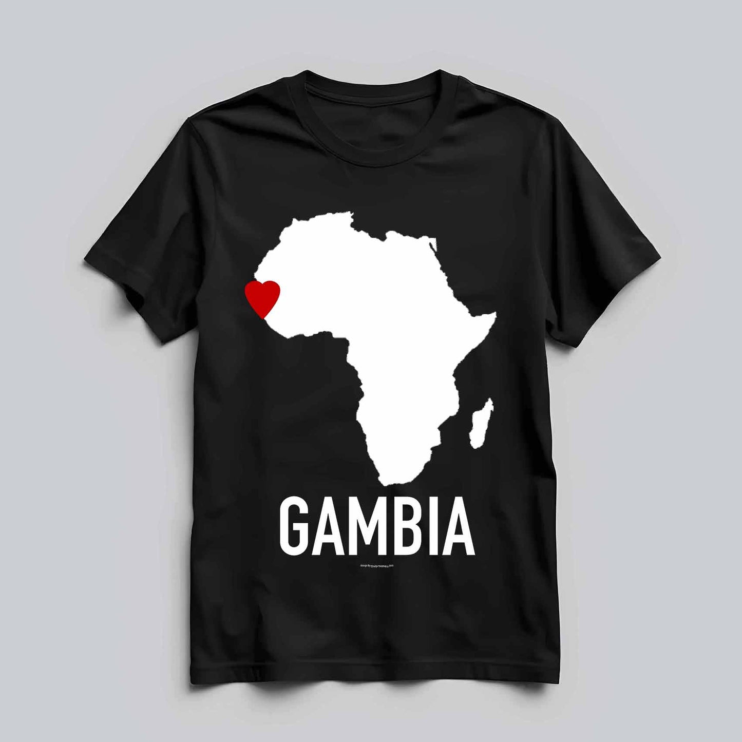 Gambia Heart T-shirt