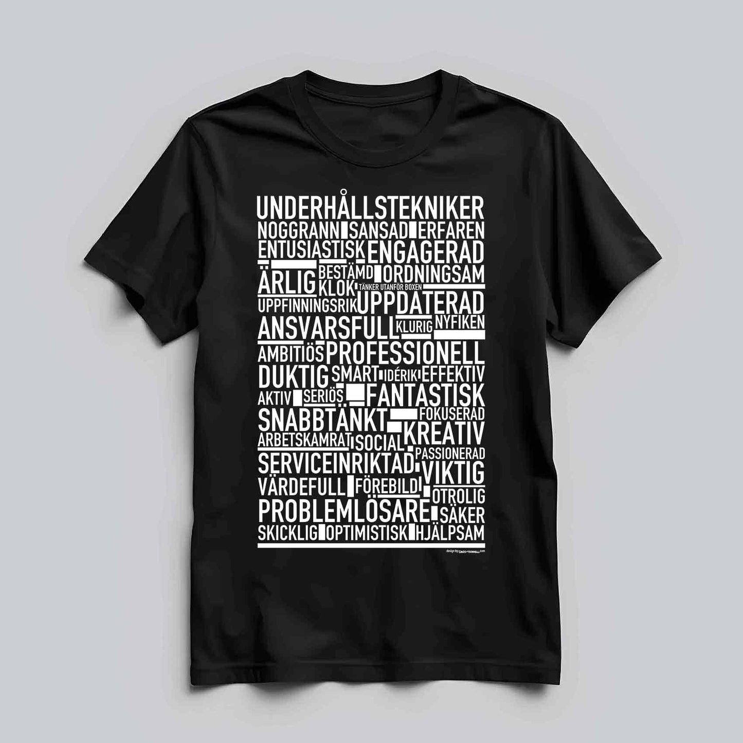 Underhållstekniker Text T-shirt