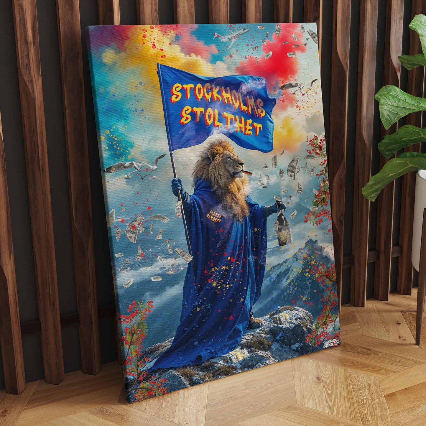 Djurgården Stolthet Canvas