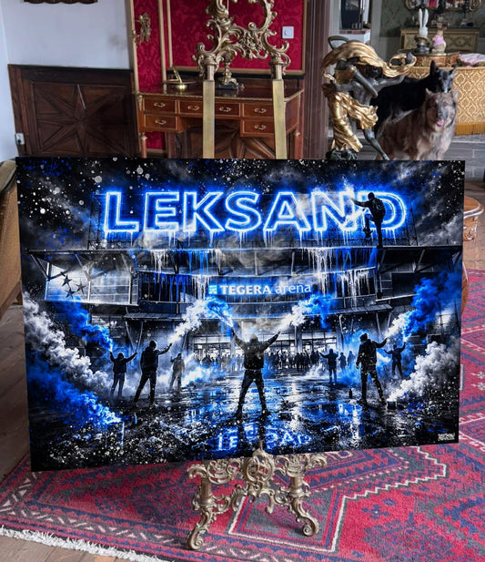 Leksand canvastavla 80x120cm