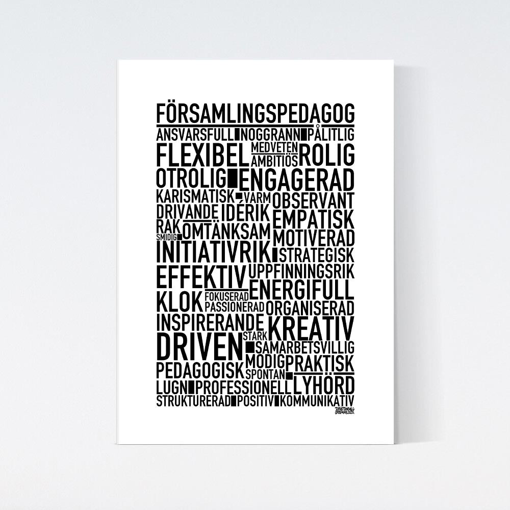 Valfri Yrkestitel Text Poster