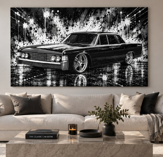 Lincoln Continental Car Canvas