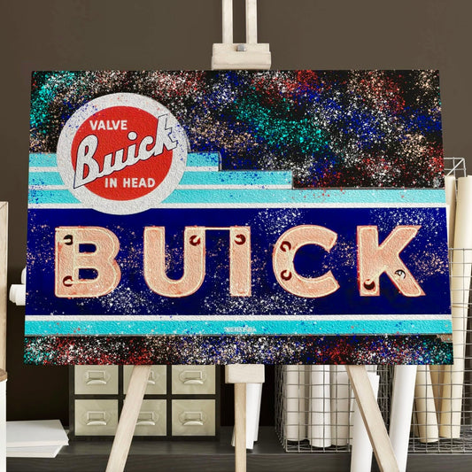 Buick Sign Canvas