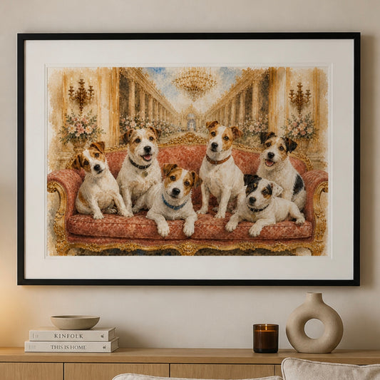 Jack Russell Terrier Art Poster