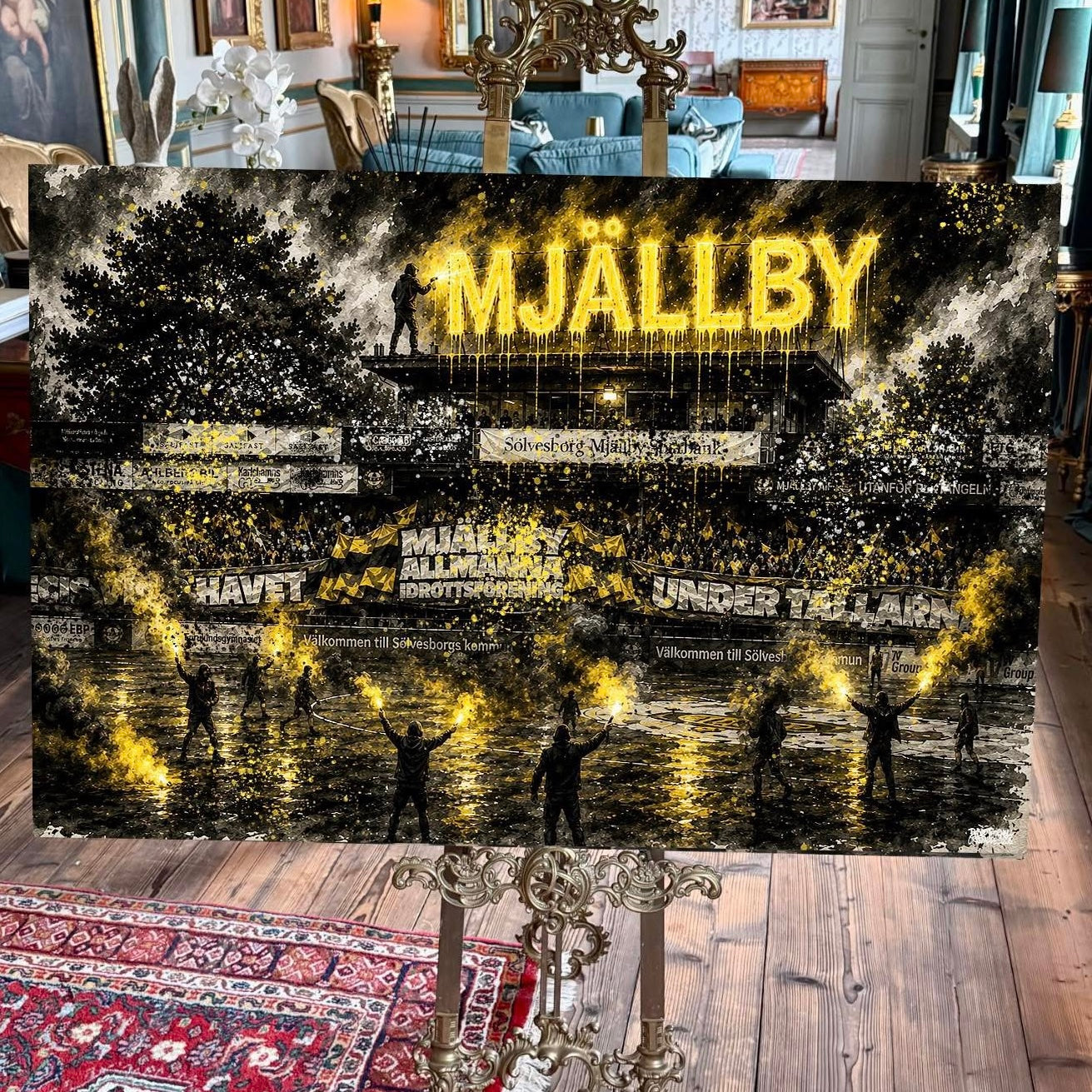 Mjällby Strandvallen Canvas