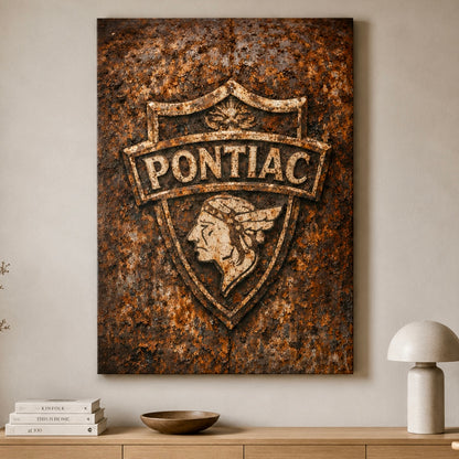 Pontiac Rust Canvas