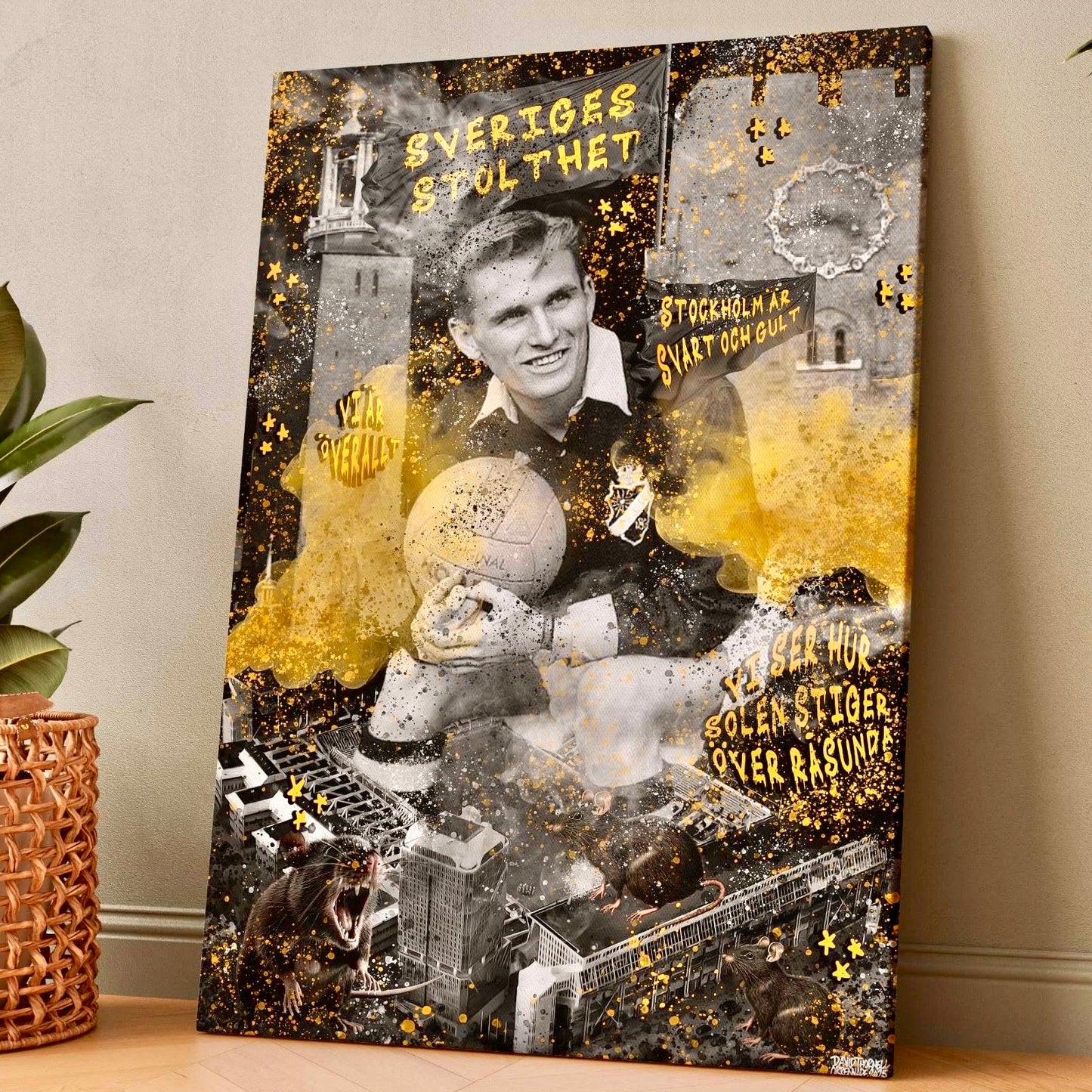Sveriges Stolthet Canvas