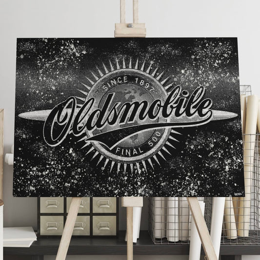 Oldsmobile Art Canvas