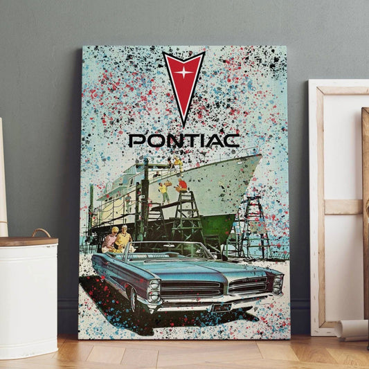 Pontiac Art Canvas