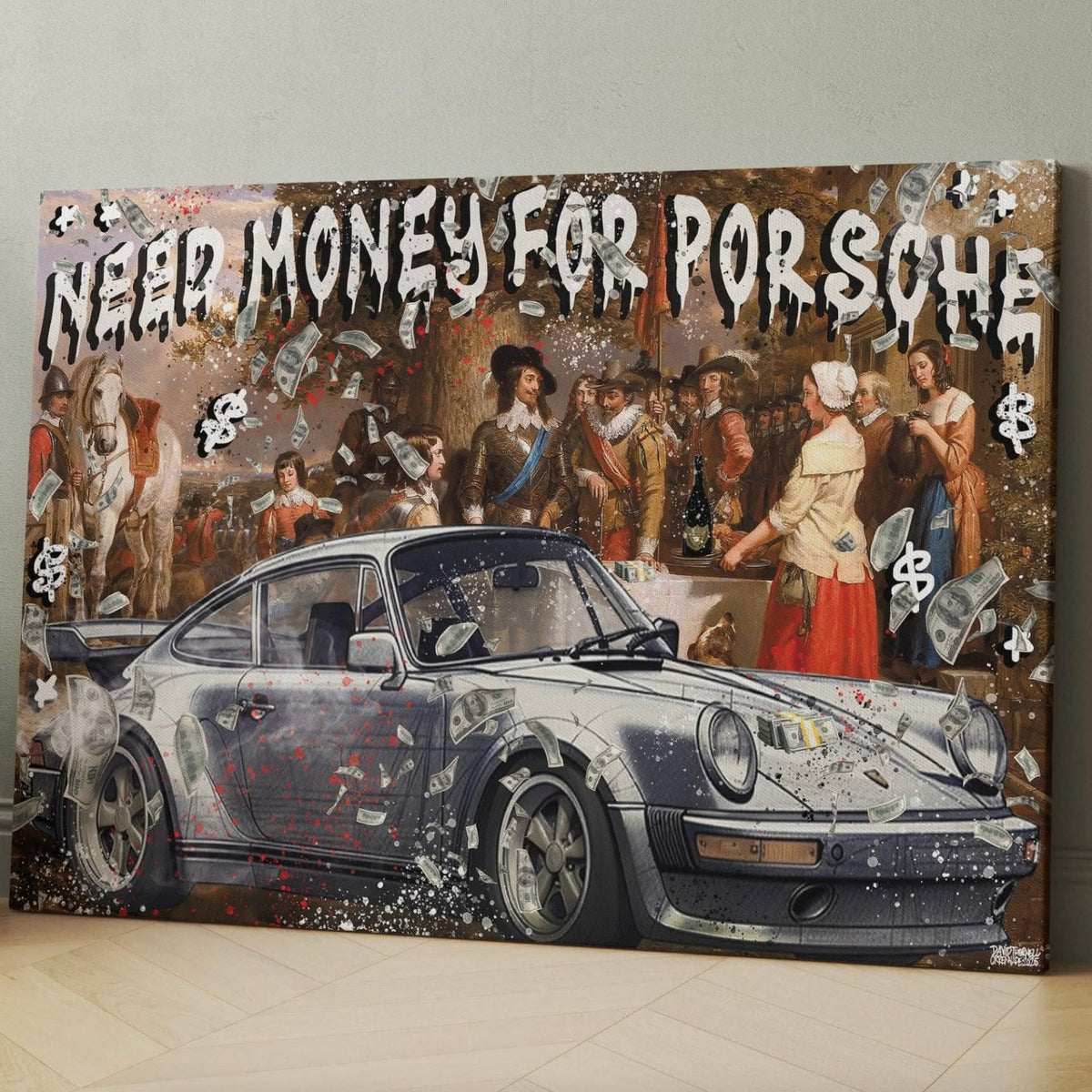 Porsche Money Canvas