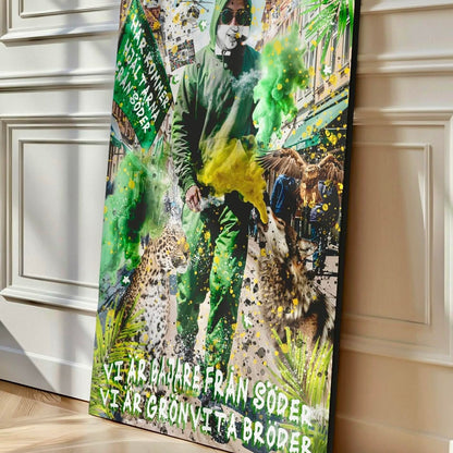 Hammarby Supporter Canvas