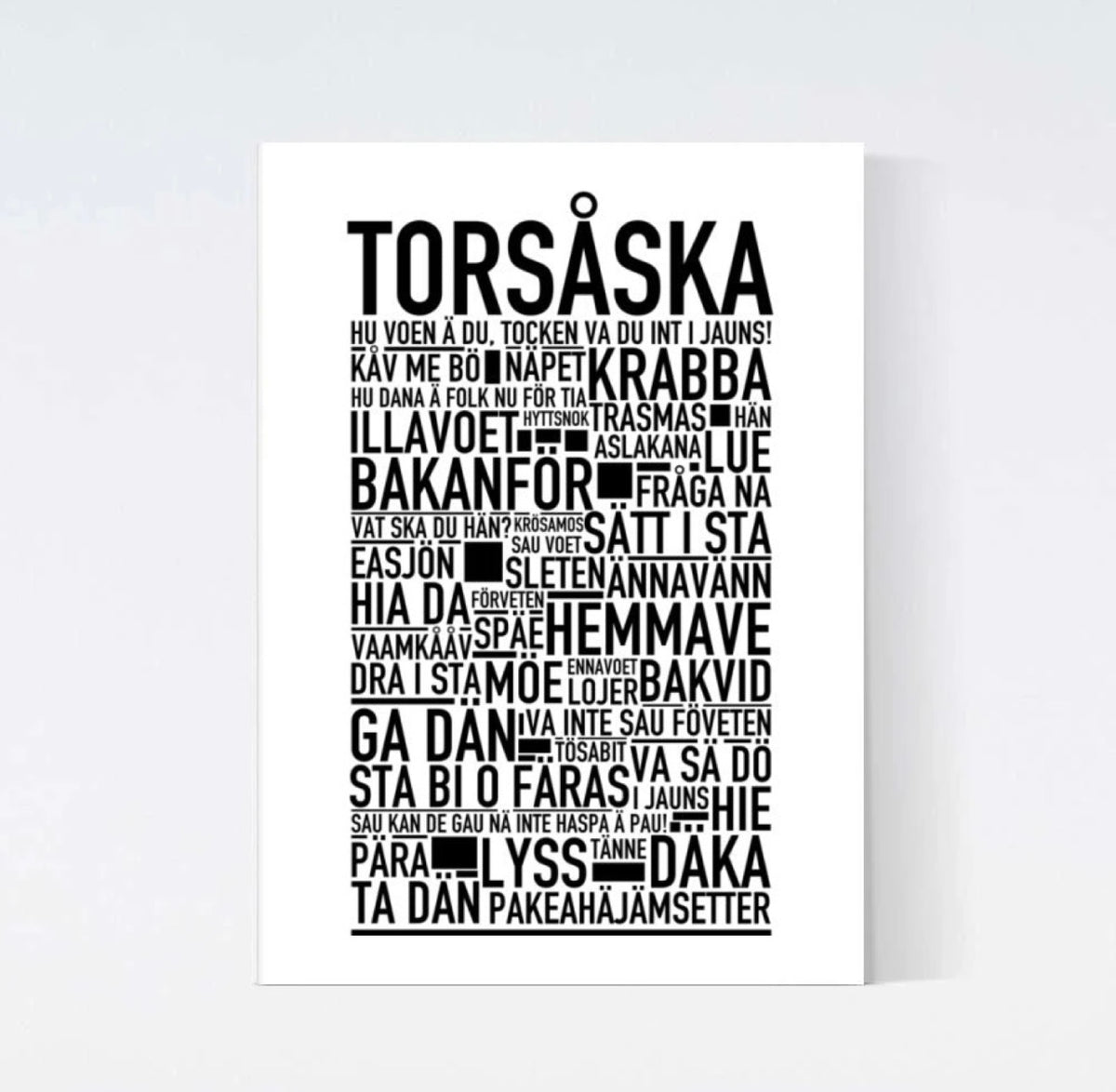 Torsåska Poster