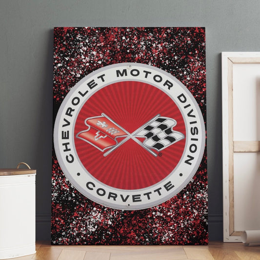 Corvette Motor Canvas