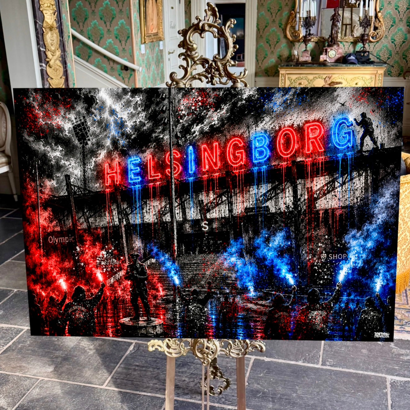 Helsingborg Olympia Canvas