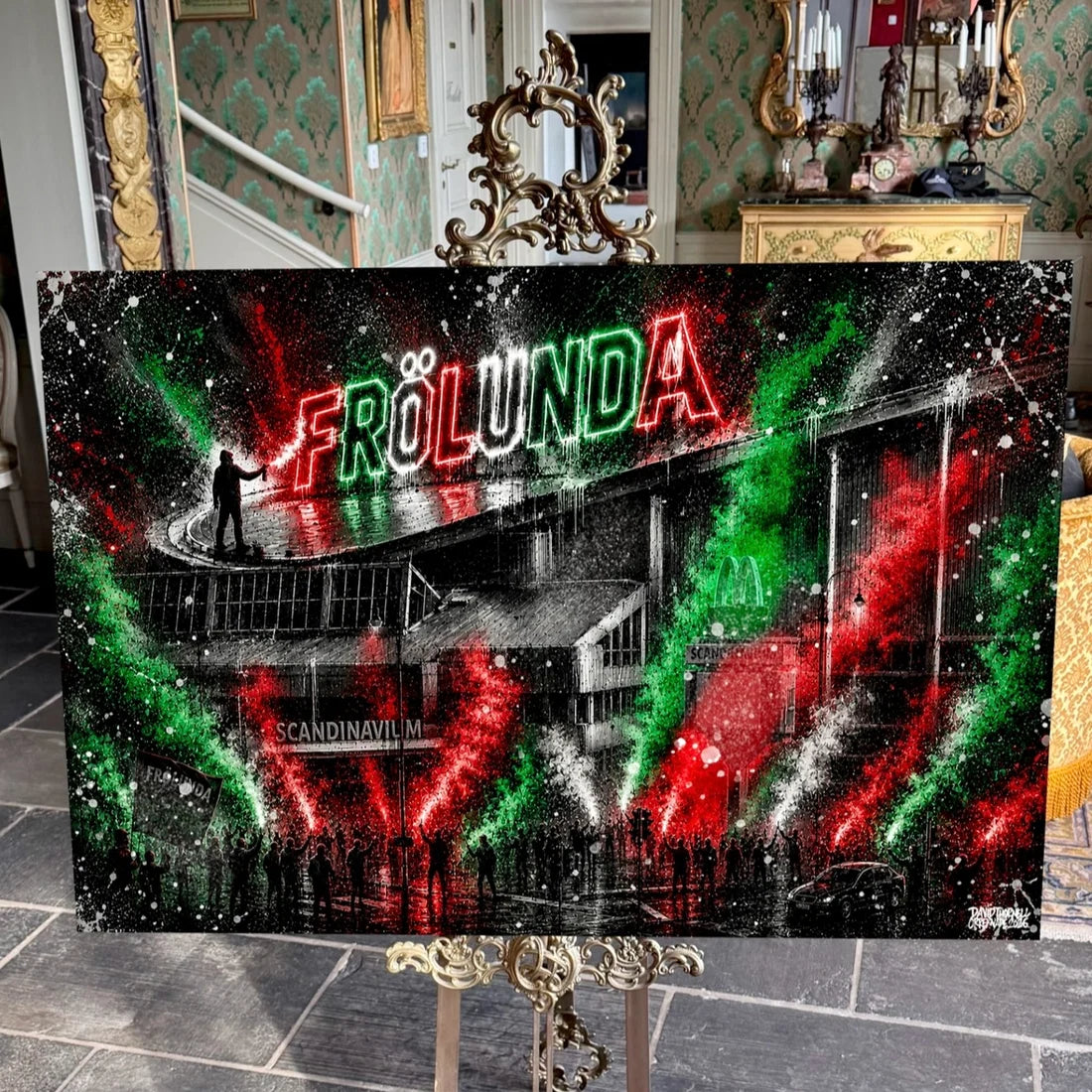 Frölunda Göteborg Canvas