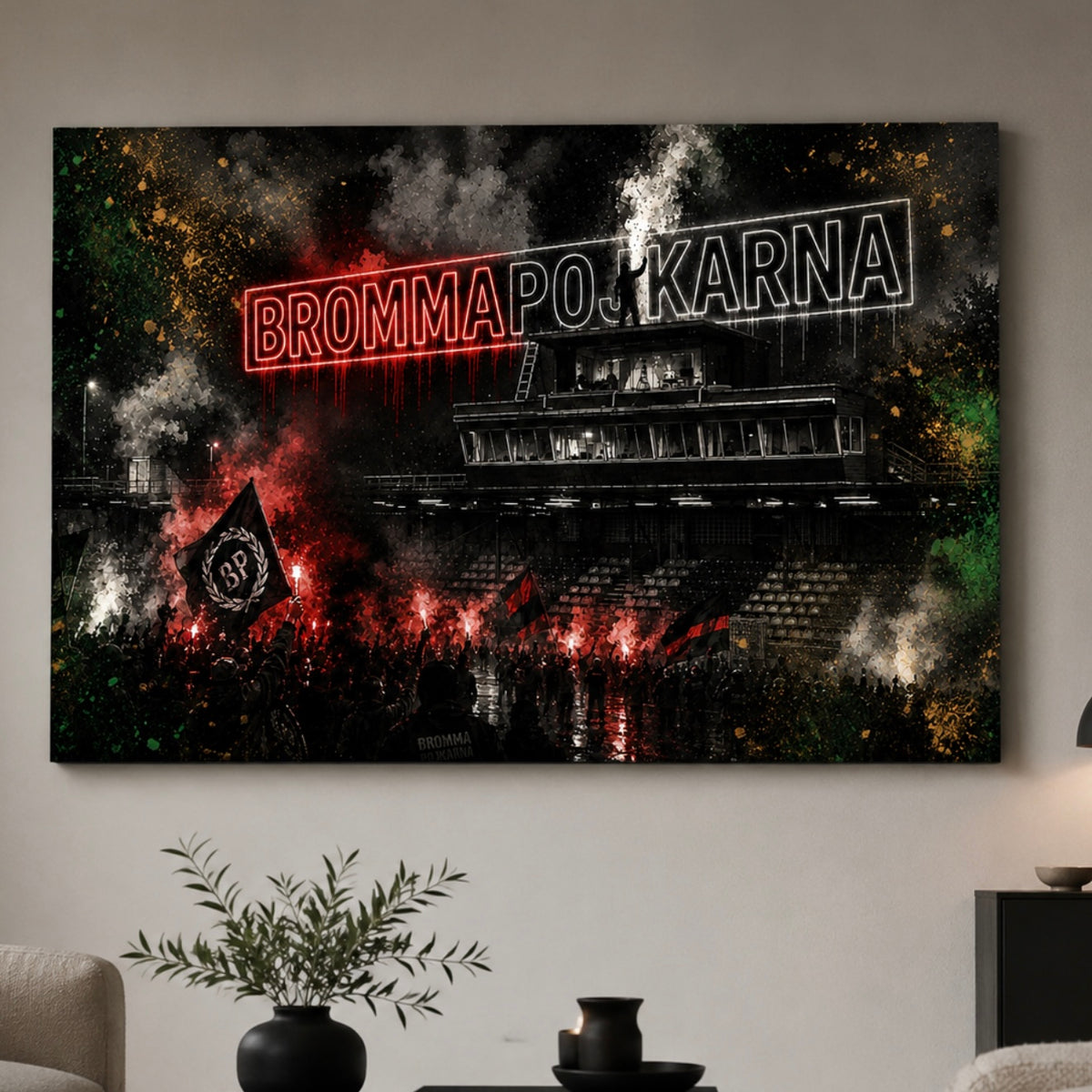 Brommapojkarna Arena Canvas