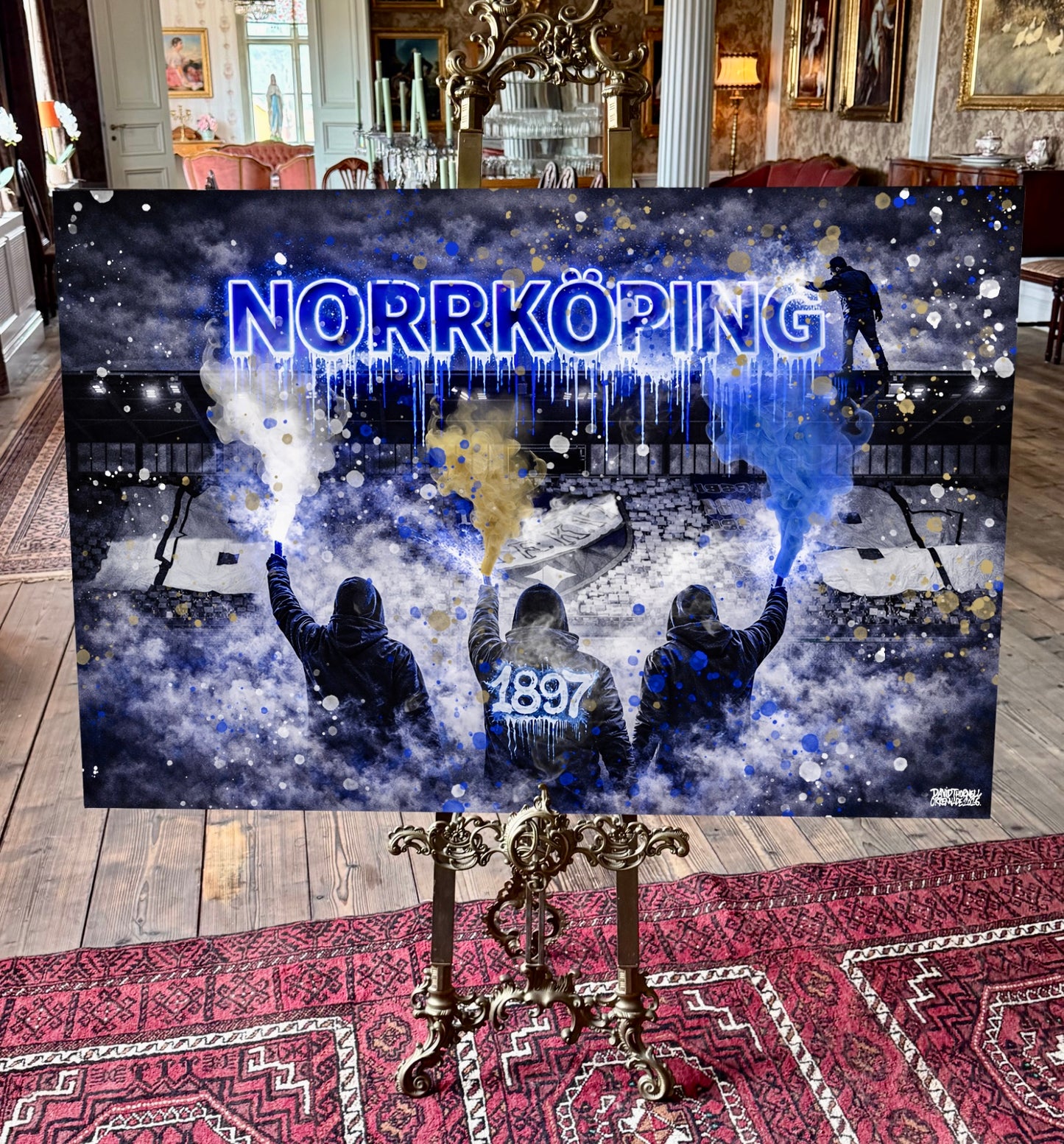 Elfsborg canvastavla 80x120cm