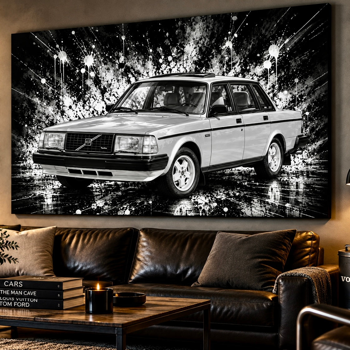 Volvo 240 Turbo Canvas