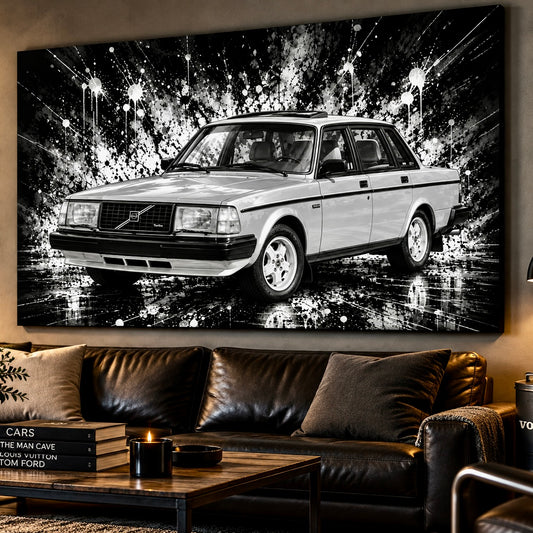 Volvo 240 Turbo Canvas