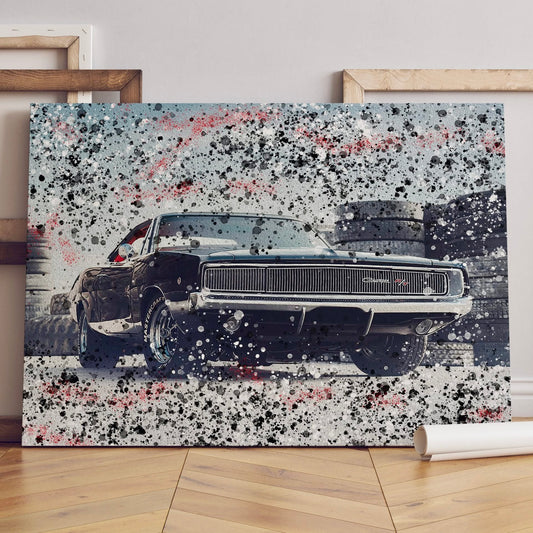 Dodge Charger Canvas