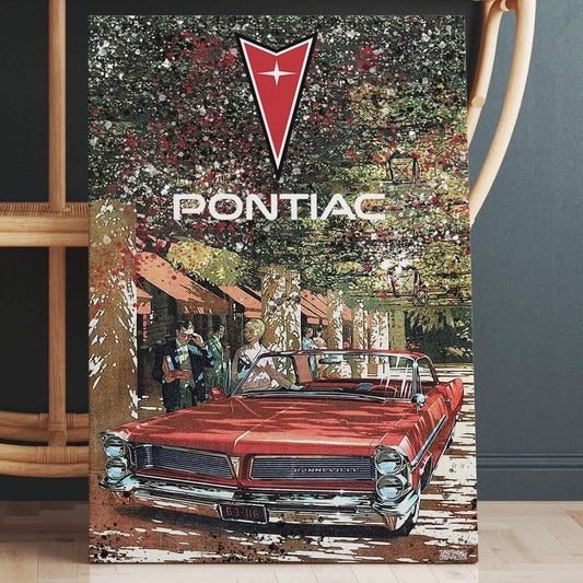Pontiac Art Canvas